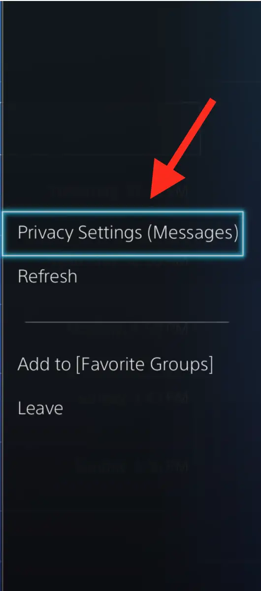 playstation privacy settings 